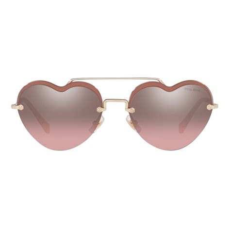 miu miu pink heart sunglasses|miu miu sunglasses cat eye.